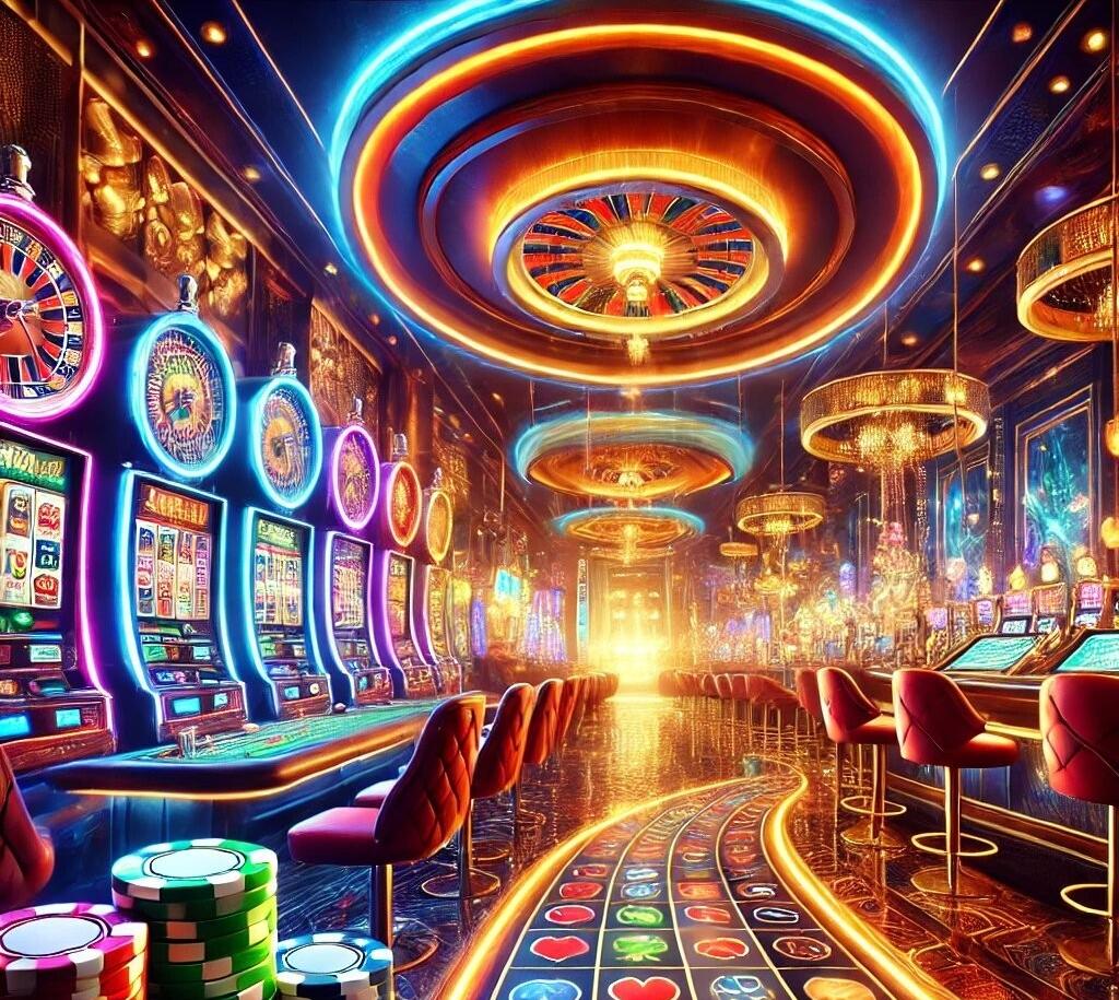 Ambiente vibrante de cassino online